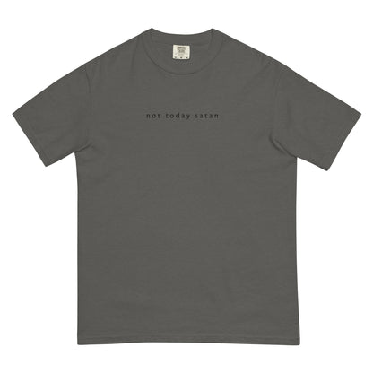 Not today satan | Embroidered | Pepper